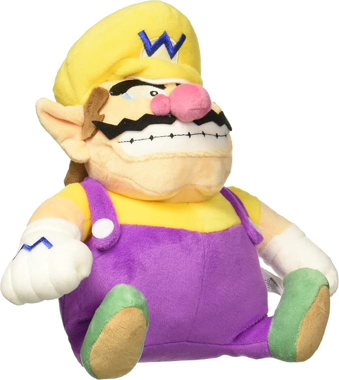 Super Mario Wario 10" Plush