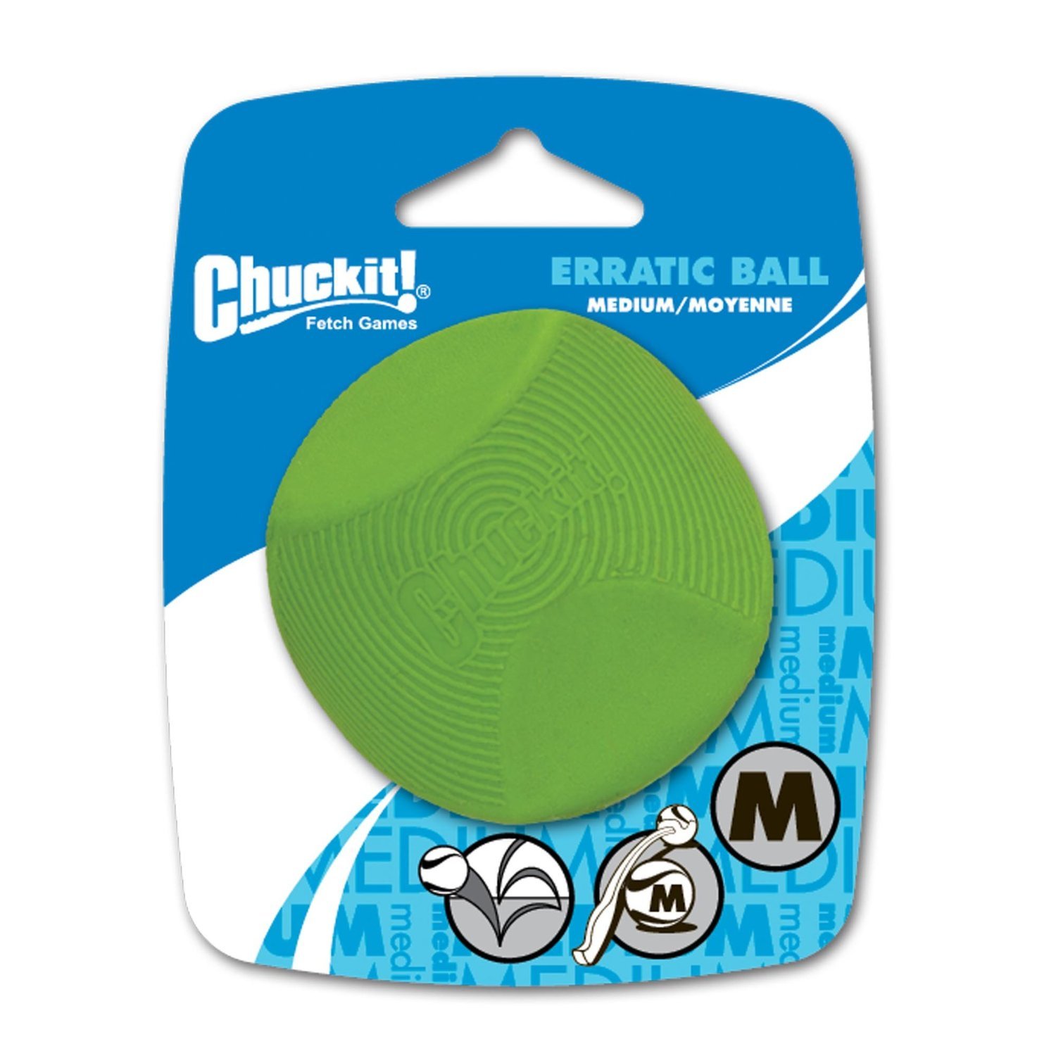 Chuckit Erratic Ball Dog Toy - Medium