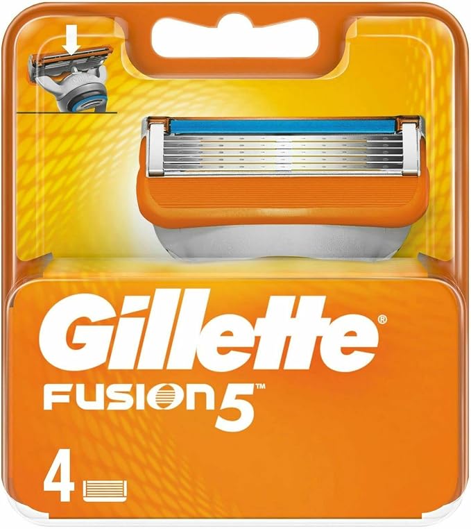 Gillette Fusion Razor Blades 4 Pack