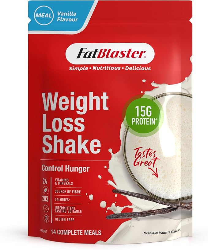 Fat Blaster Weight Loss Shake Vanilla 465g