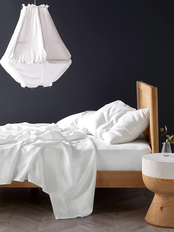 Linen House Nimes White Sheet Set - King