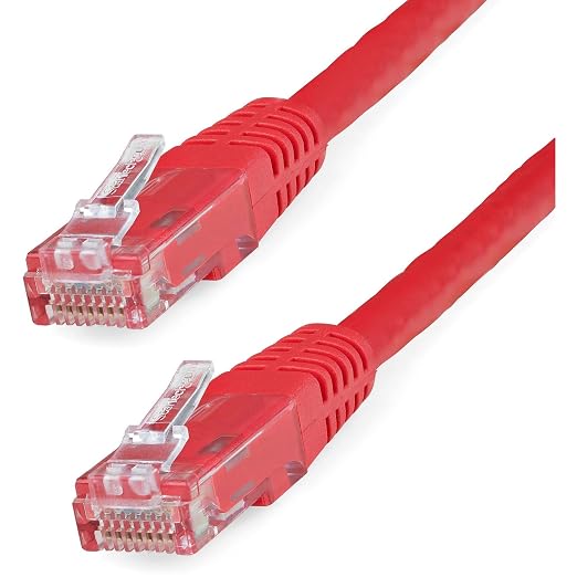 StarTech N6SPAT5MBK 5m Cat6 SFTP Patch Cable - Black