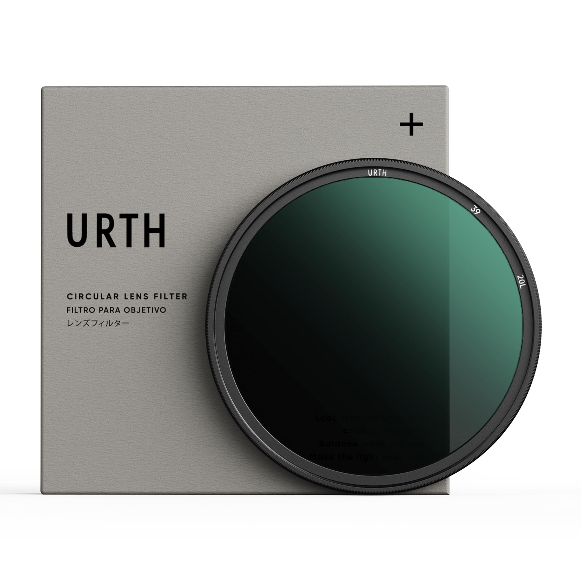 Urth 39mm ND16 (4 Stop) Lens Filter (Plus+)