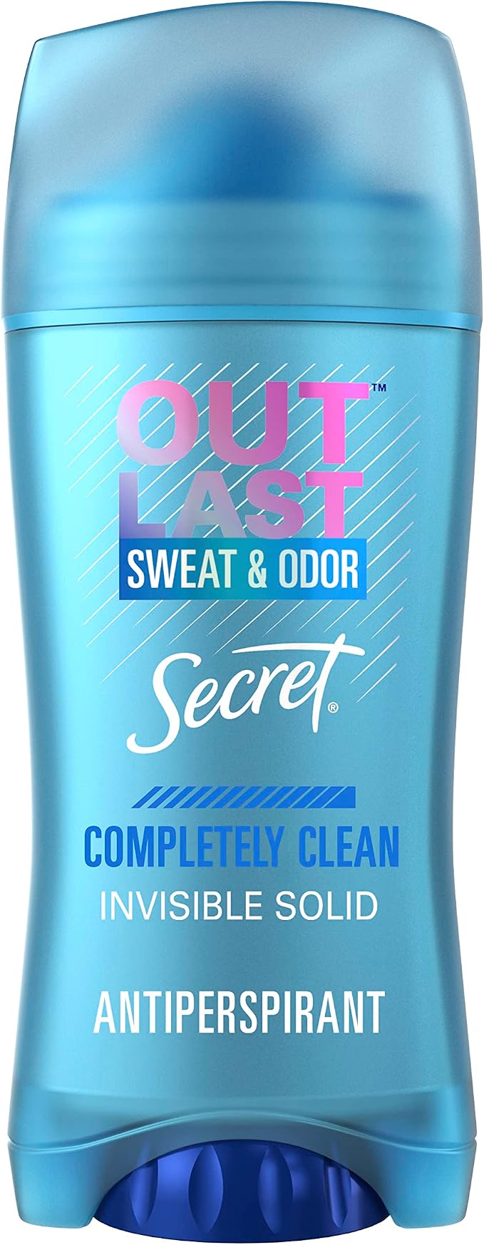 Secret Outlast Xtend Technology Completely Clean Invisible Solid Antiperspirant/Deodorant 2.6 oz. Stick