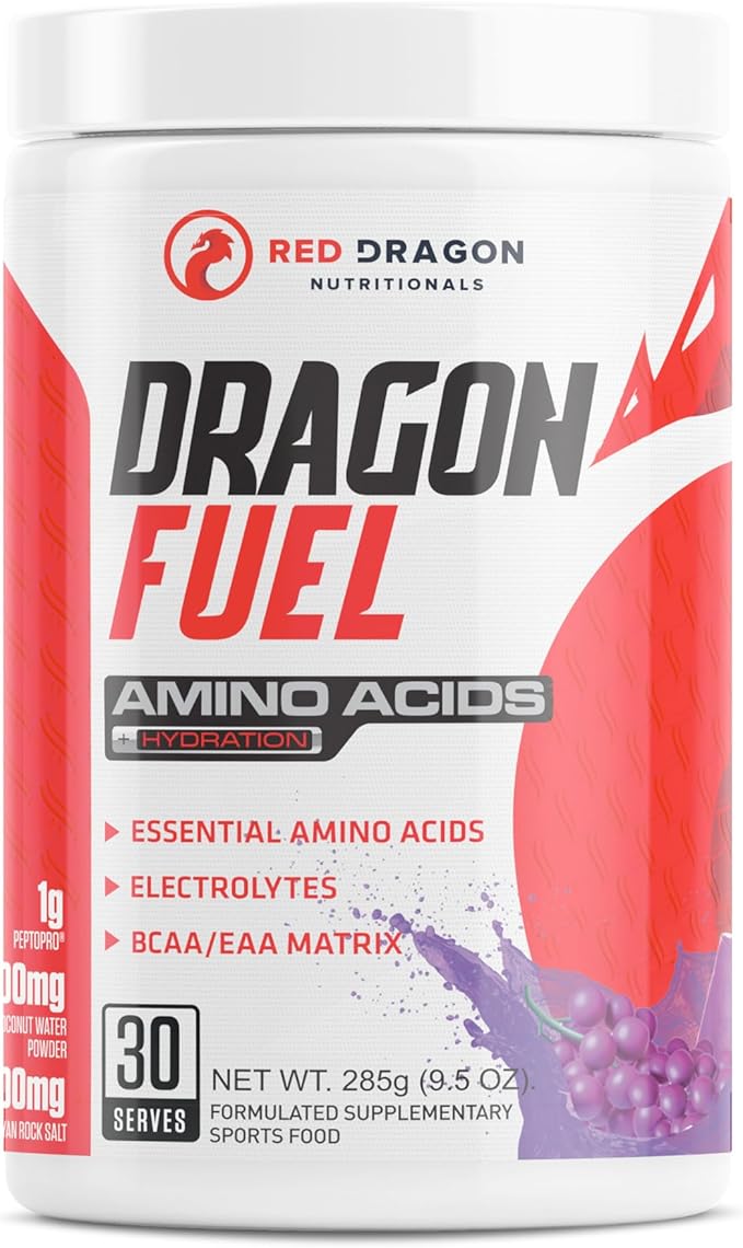 Red Dragon Nutritionals Dragon Fuel - 30 Serves - Grape Lemonade