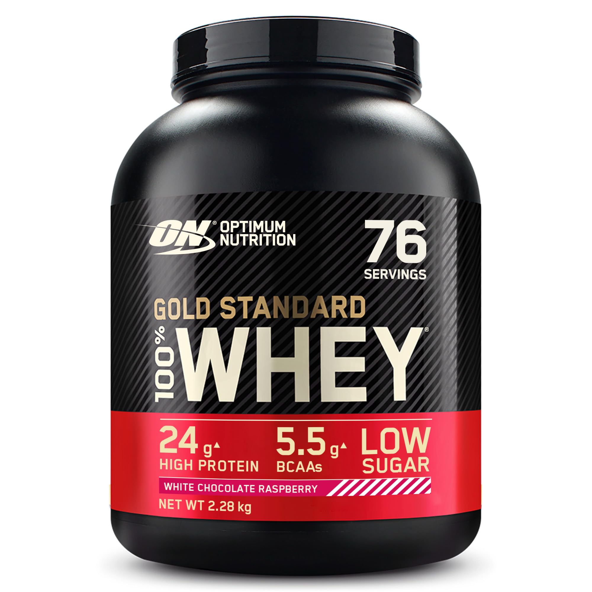 Optimum Nutrition 100% Whey Gold White Chocolate Late Raspberry 5 LB