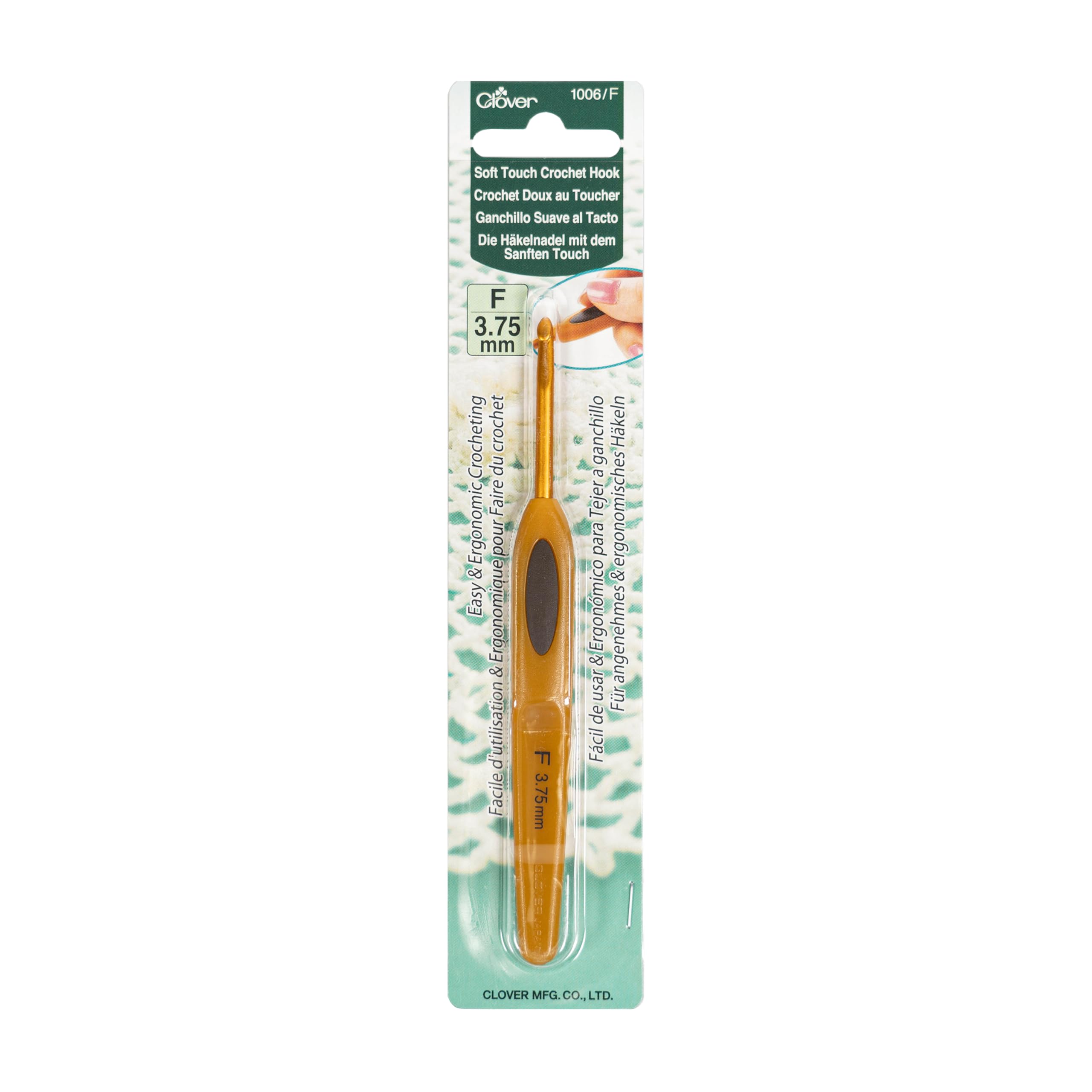 Clover - Soft Touch Crochet Hook (Size: 3,75 mm)