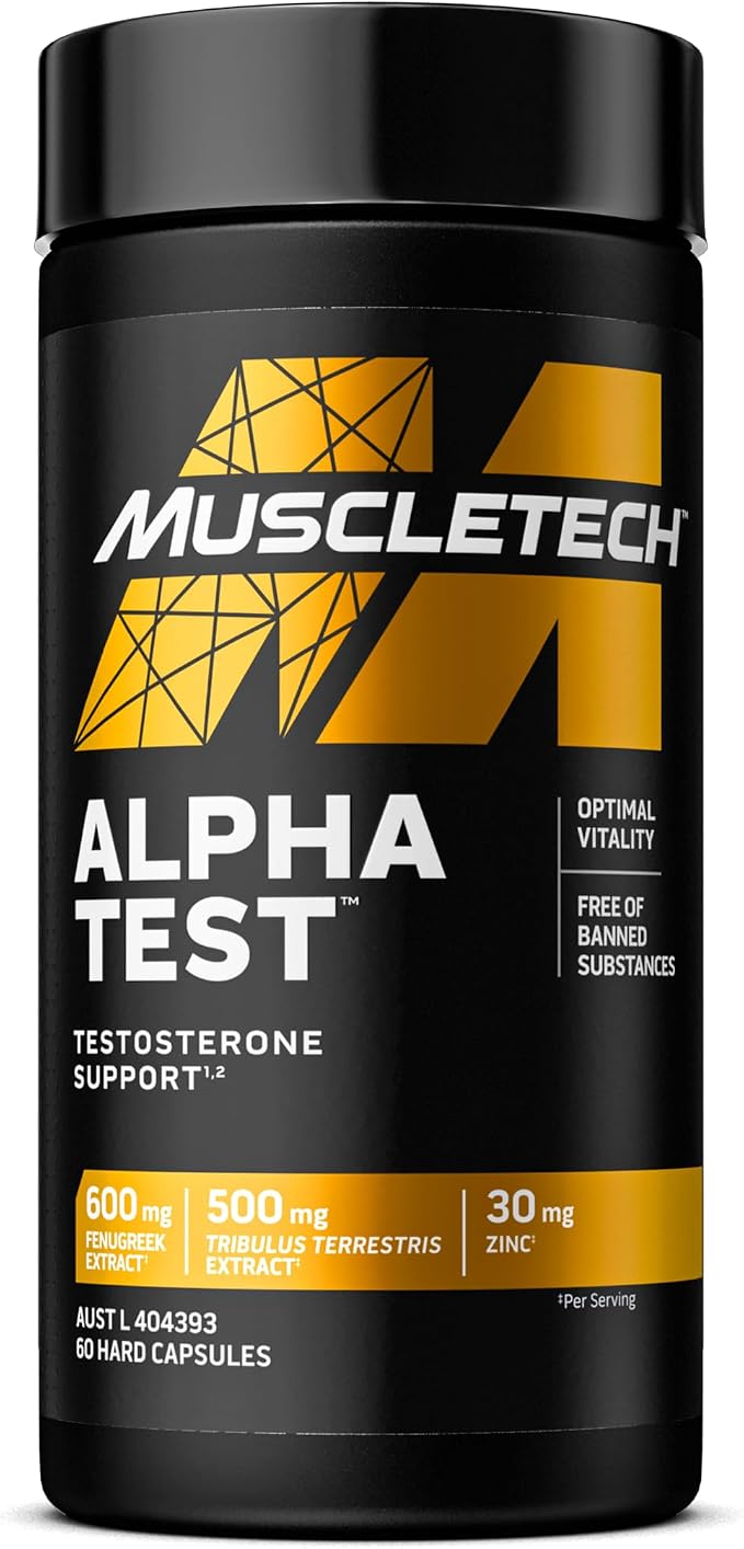 MuscleTech Alpha Test - 120 Capsules