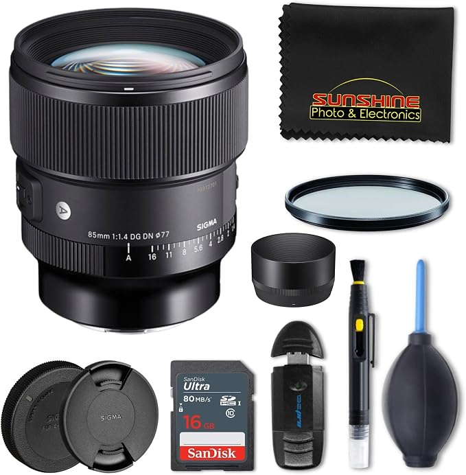 Sigma 85mm f/1.4 DG DN Art Lens For L-Mount