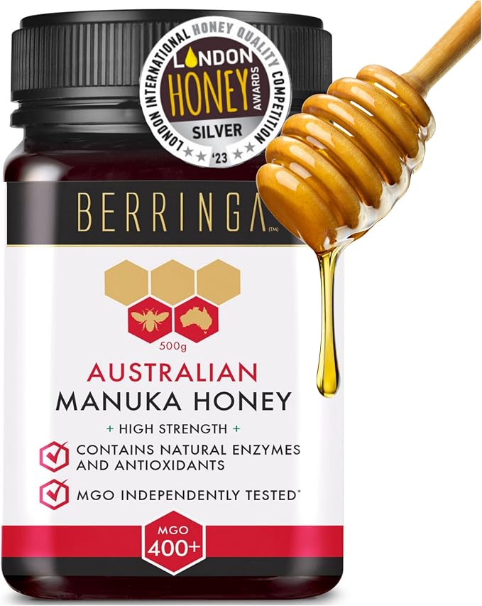Berringa Australian Manuka Honey High Strength MGO 400+ 500g