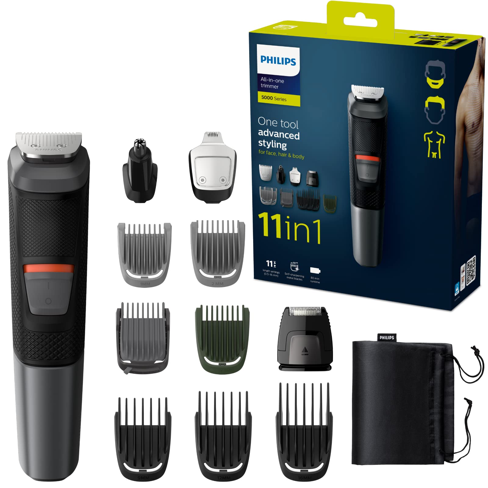Philips Series 5000 Multigroom 11-in-1 Trimmer