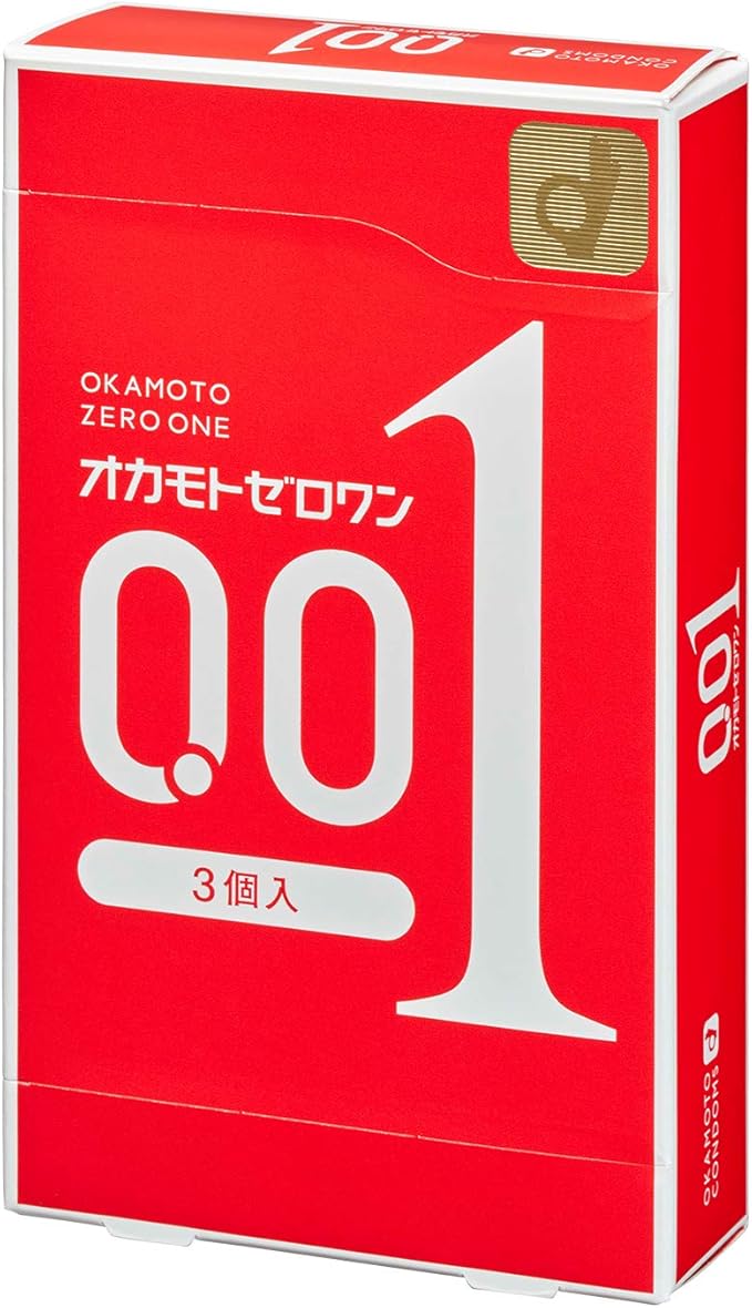 Okamoto 0.01 Zero One Condoms - 3pcs