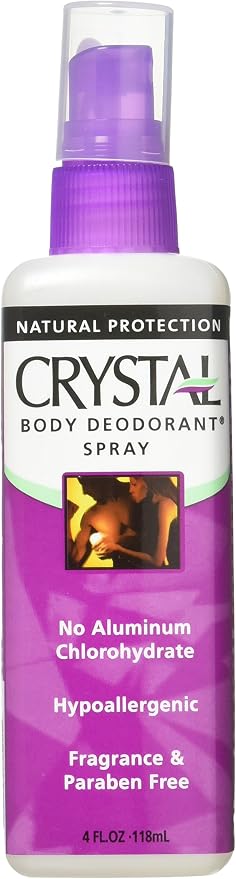 Crystal Body Deodorant Spray - 4 fl oz