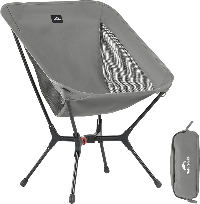 Naturehike Folding Moon Chair Fishing/Camping Chair Regular Black