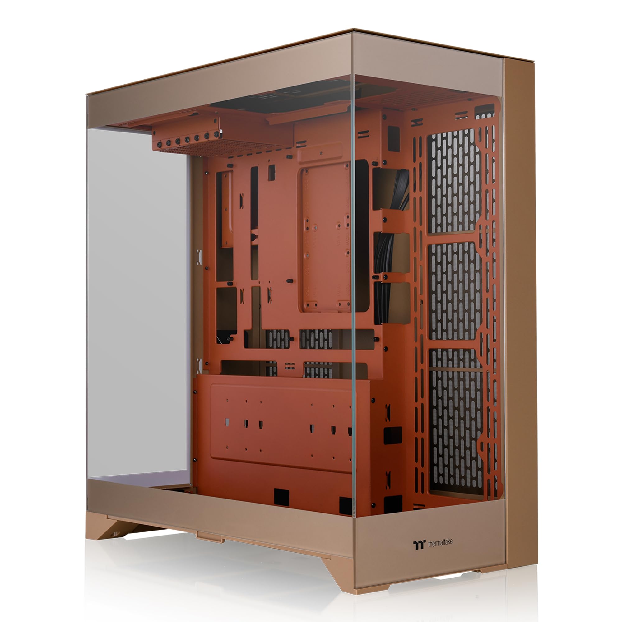 Thermaltake CA-1Z8-00M1WN-00 CTE E550 Tempered Glass Dual Chamber Mid Tower Case Black Edition