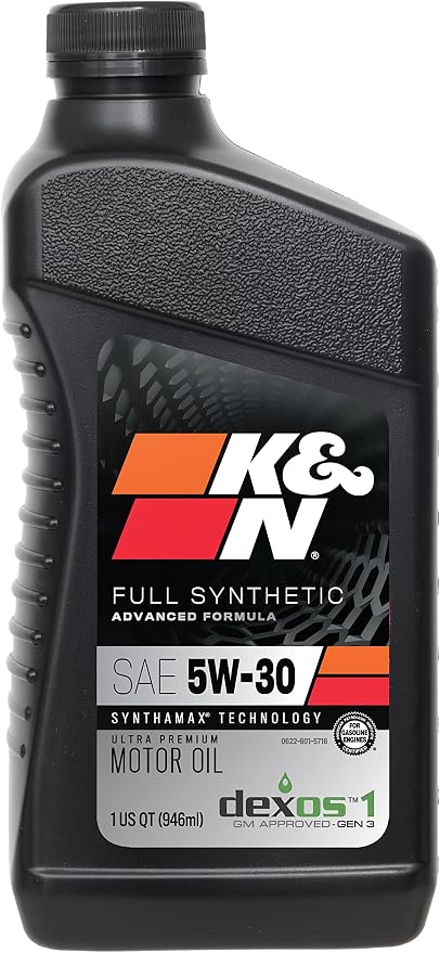 K&N 104103 5W-30 Synthetic Motor Oil 946 ml