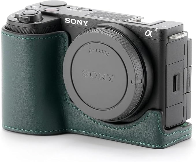 Tilta Leather Camera Case for Sony ZV-E10 II (Green)