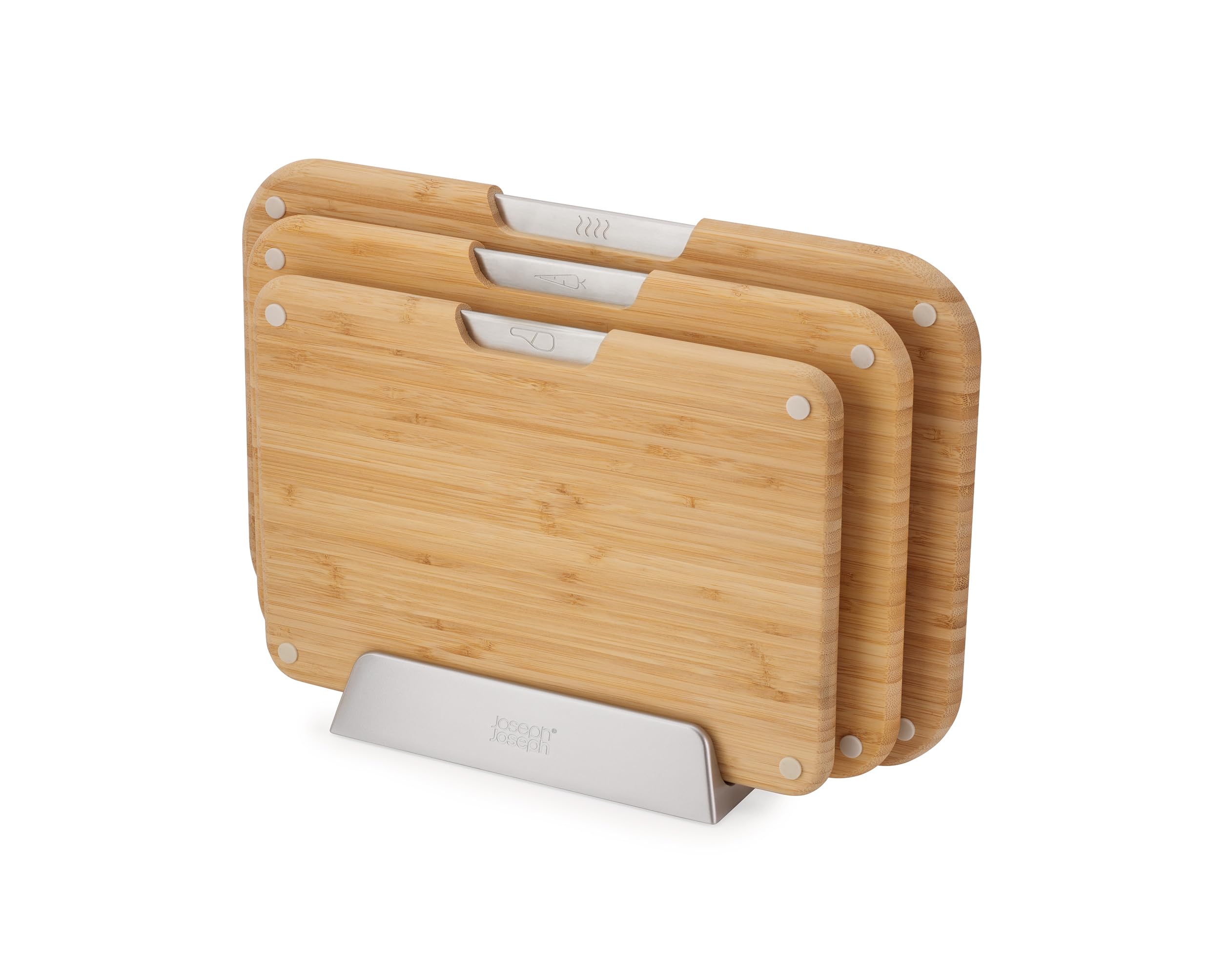 Joseph Joseph Nest Boards 3-Piece Bamboo Chopping Board Set