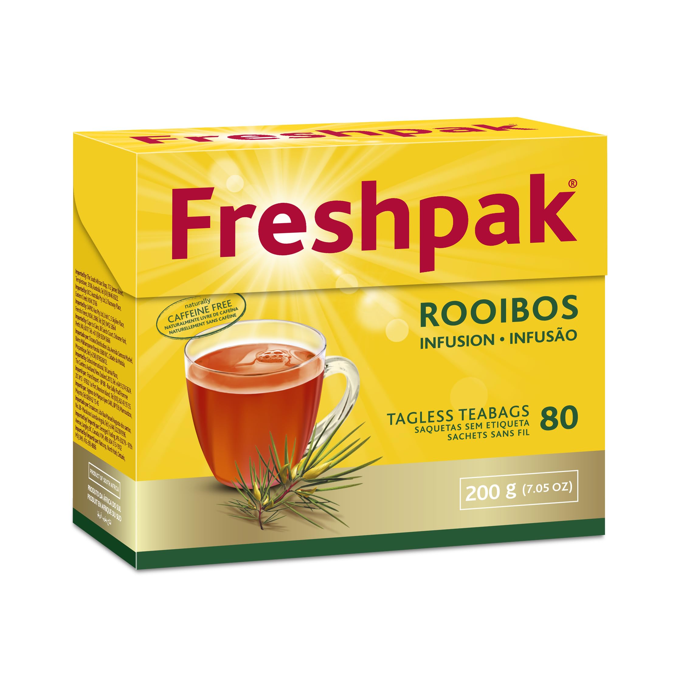 Freshpak Rooibos Tea Bags 40 Pack 100g
