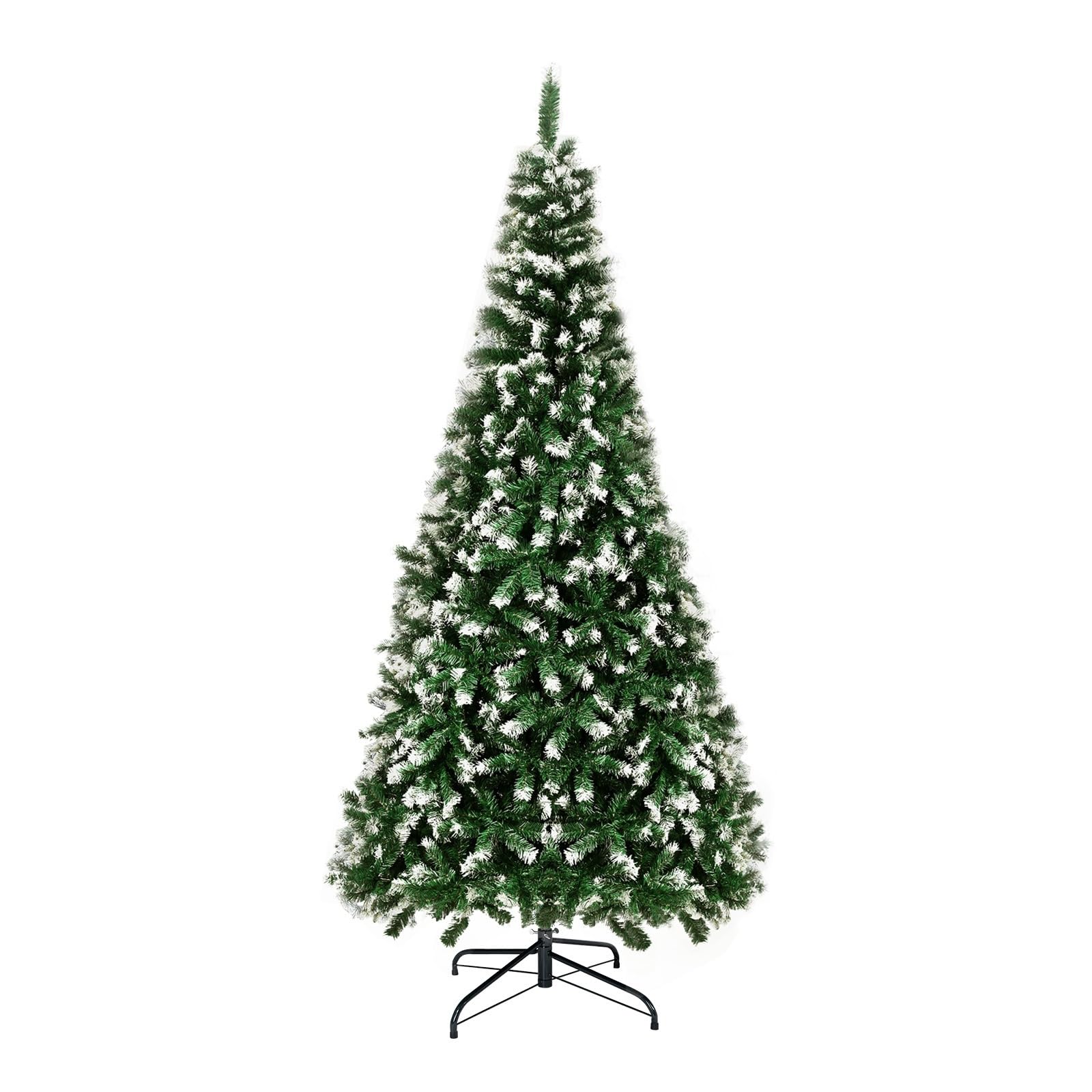 Mazam Christmas Tree 2.1M 7ft Snowy Decorations 1000 Tips