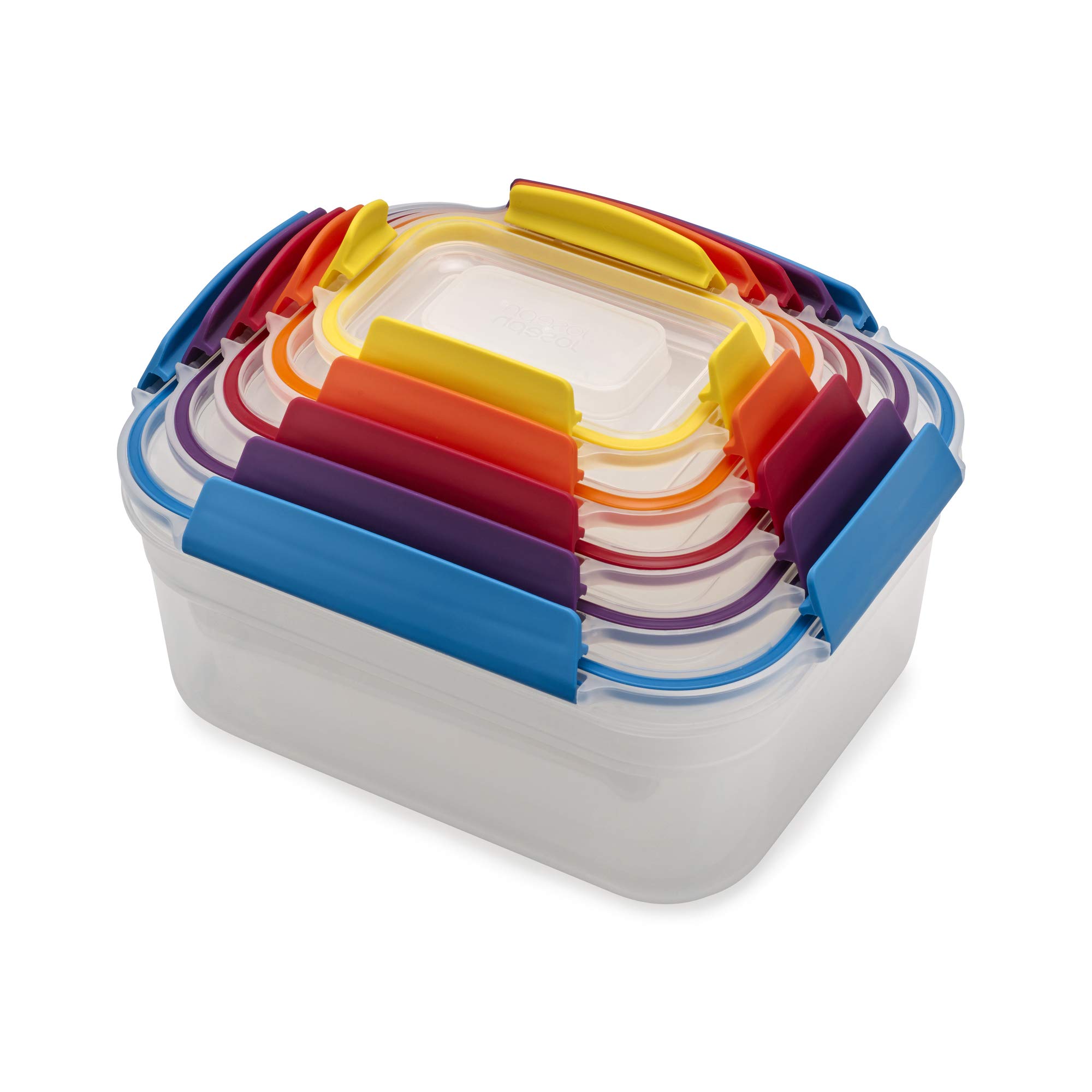 Joseph Joseph Nest Lock Plastic Food Storage Container Set with