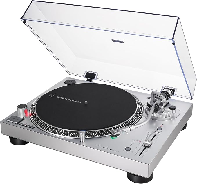 Audio-Technica AT-LP120XUSB Direct-Drive Turntable Silver