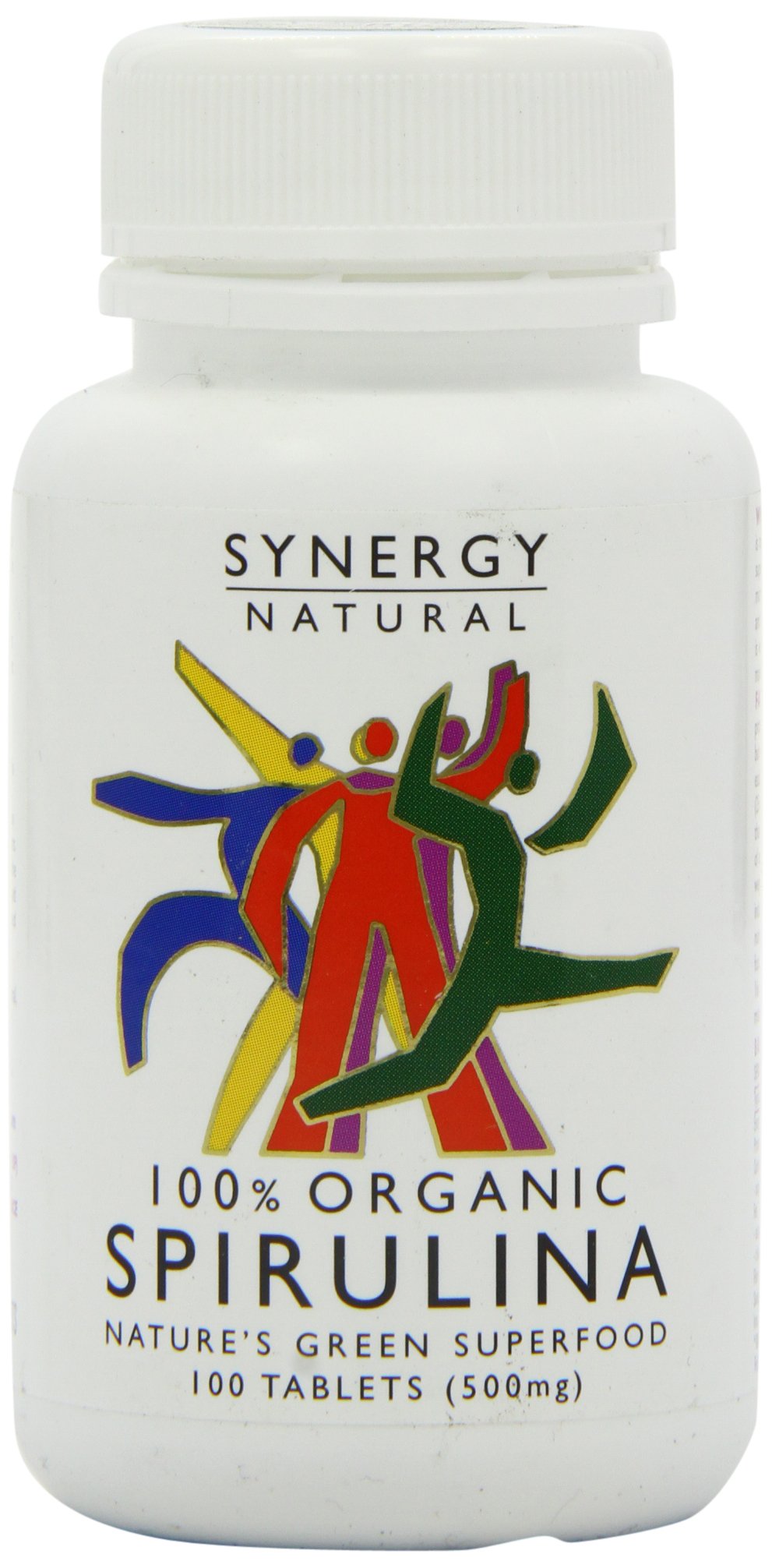 Synergy Natural Spirulina Premium 500mg 200 Tablets