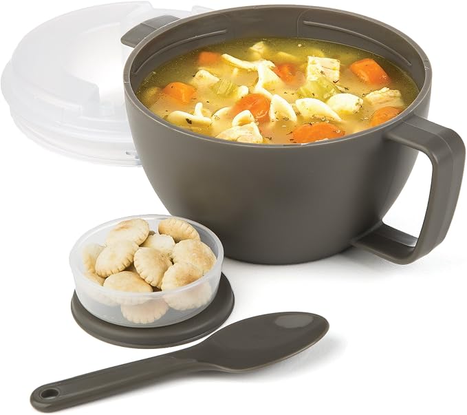 Progressive Microwave On The Go Porridge & Noodle Bowl
