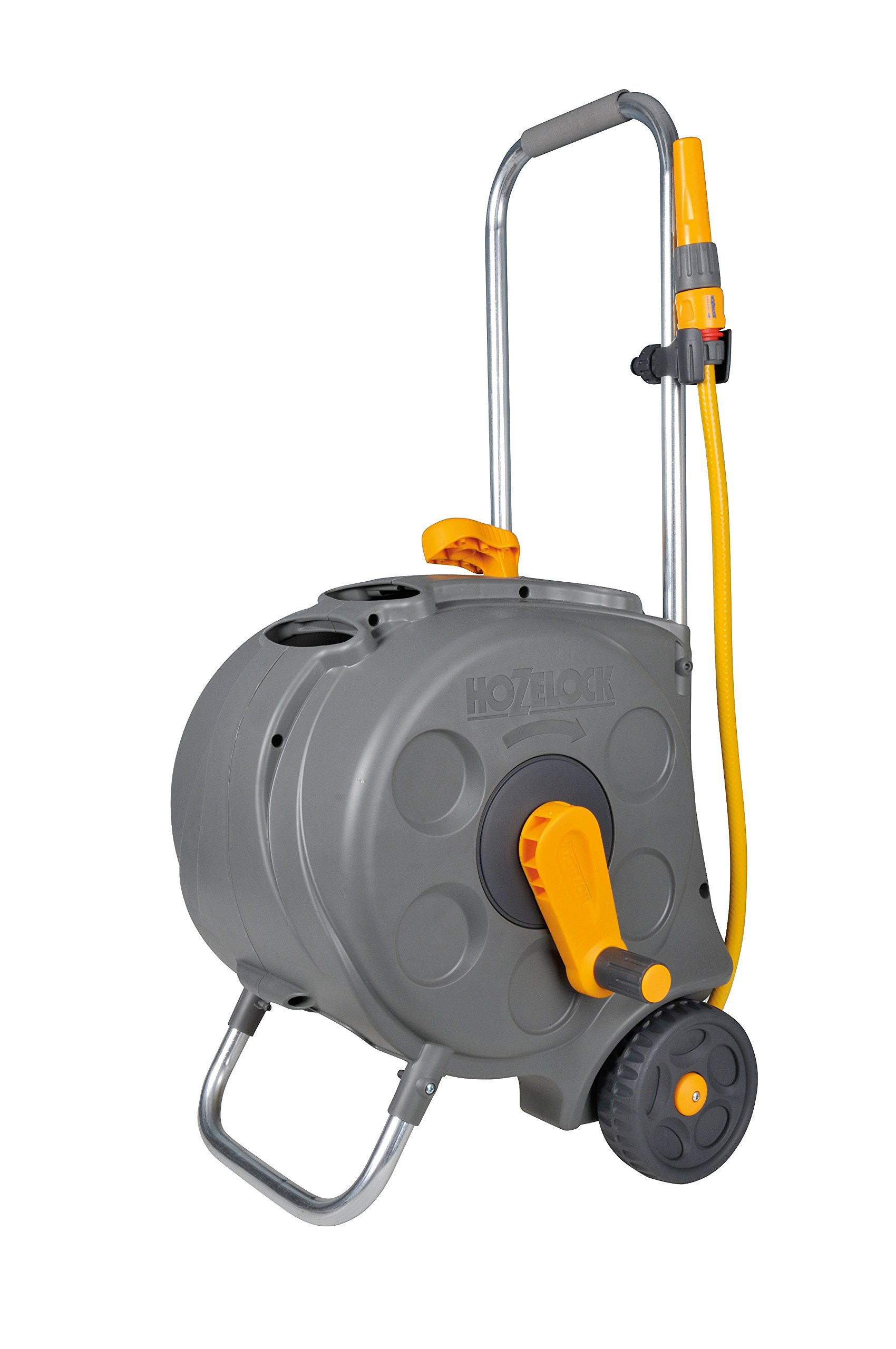 Hozelock Green Compact Cart With Hose 30m