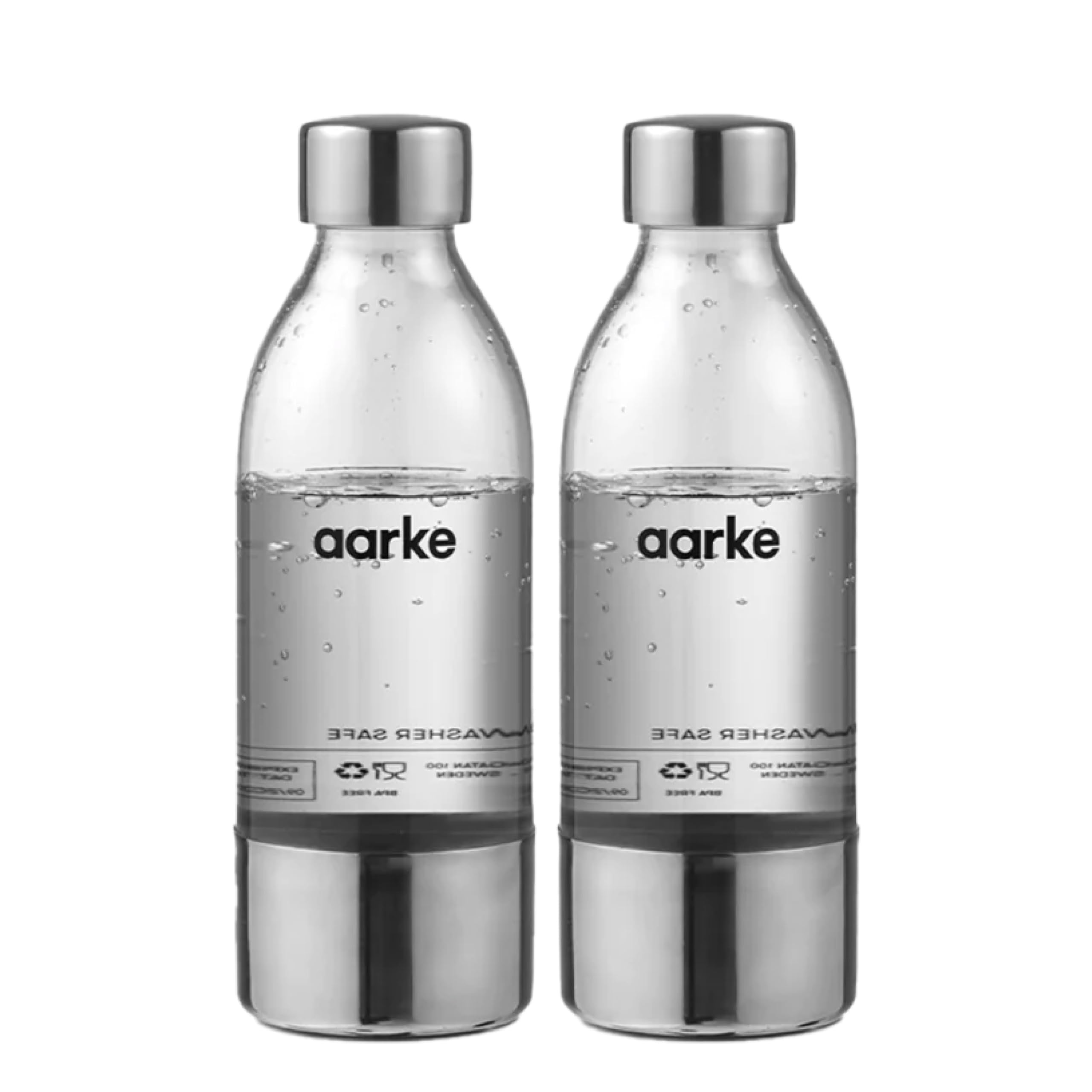 Aarke Carbonator 3 Pet Water Bottle Small 450ml 2-Pack