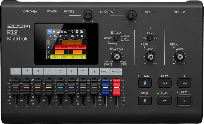 Zoom R12 MultiTrak Recorder/Controller With Touchscreen
