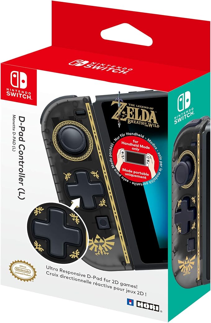 Official Nintendo Licensed D-pad Joy-con Left Zelda Version