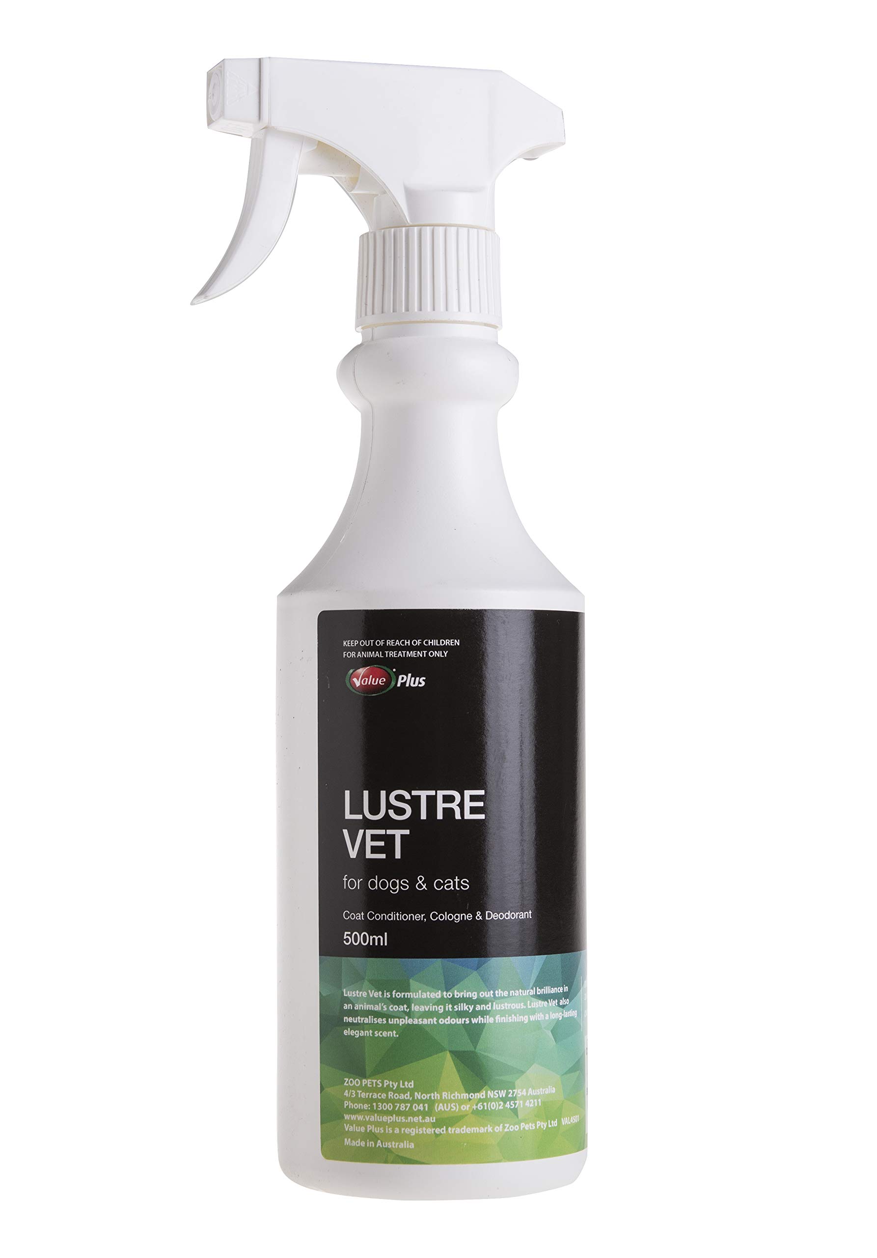 Value Plus Lustre Vet Cologne 500ml