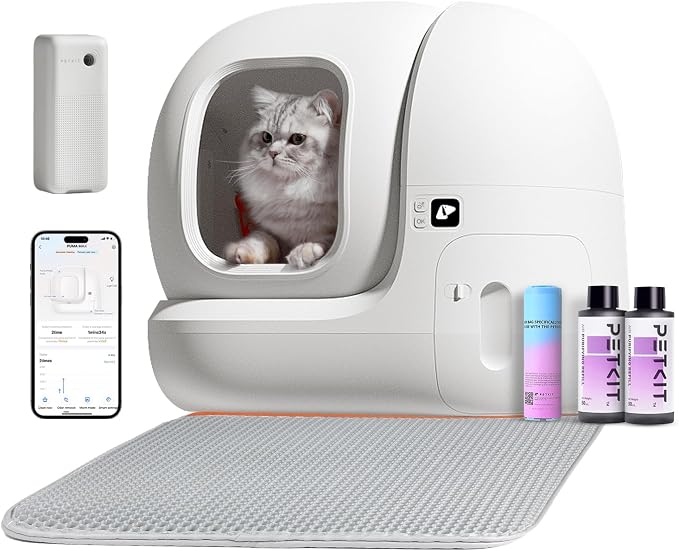 PETKIT Pura x Automated Self-Clean Cat Litter Box