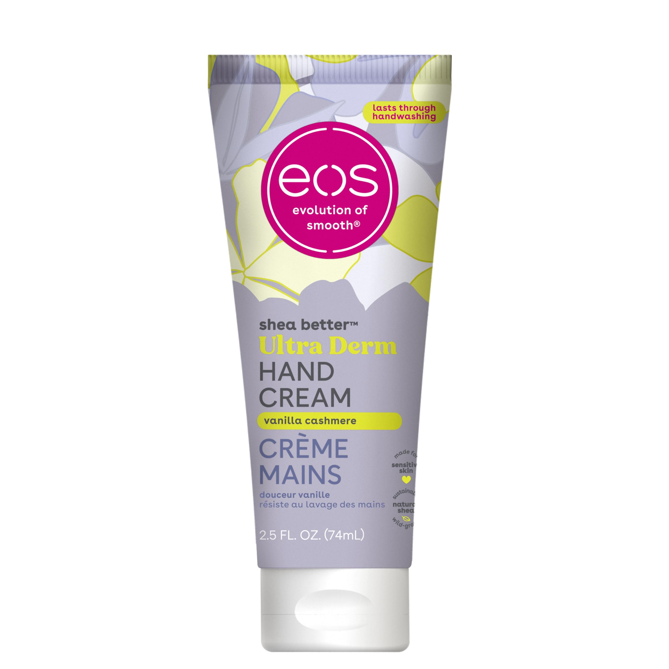 EOS 74ml Vanilla Cashmere Shea Better Moisturising Hand Cream