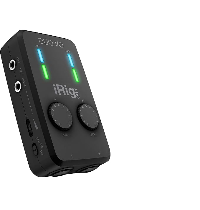 IK Multimedia iRig Pro Duo I/O Mobile 2-Channel Audio/MIDI Interface