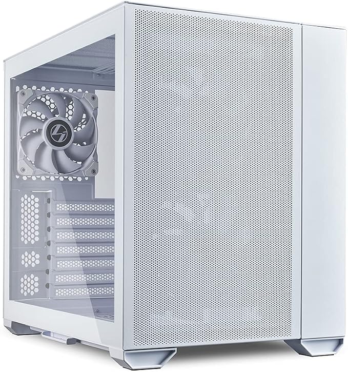 Lian Li O11 Air Mini Tempered Glass Case White