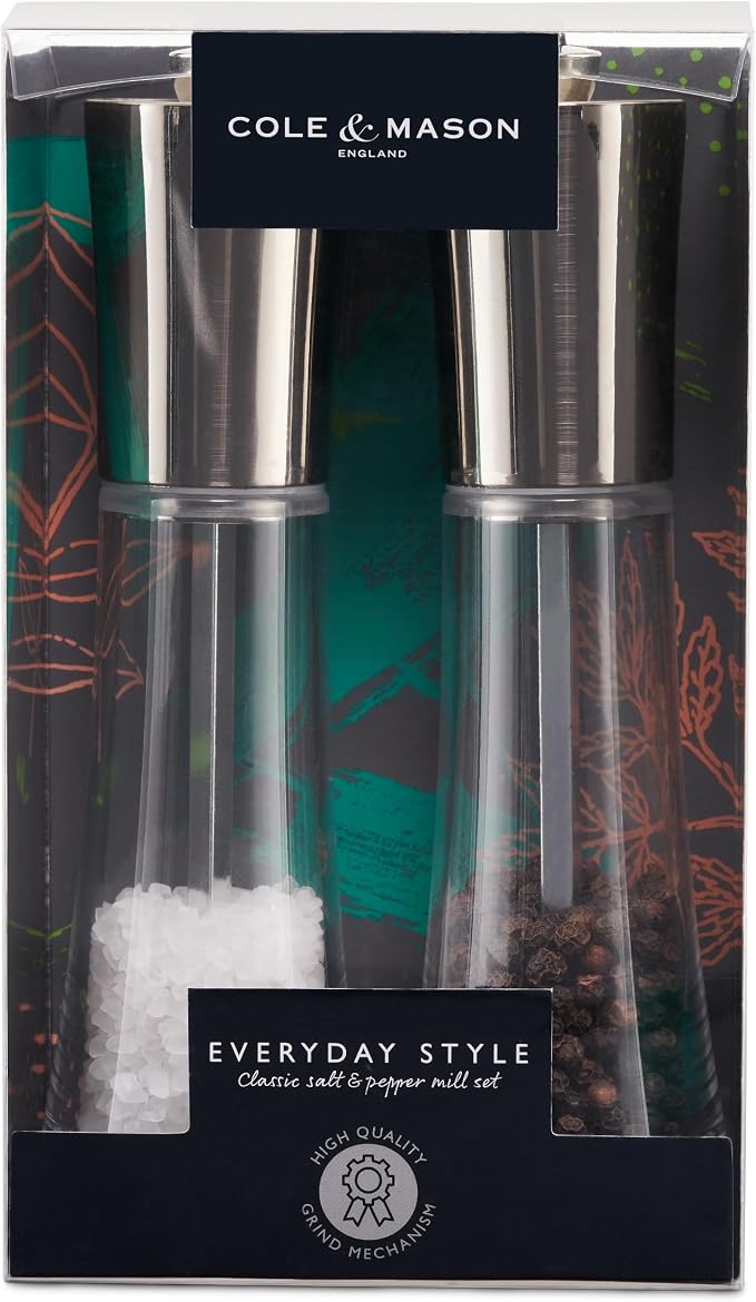 Cole & Mason Style Salt and Pepper Mill Gift Set