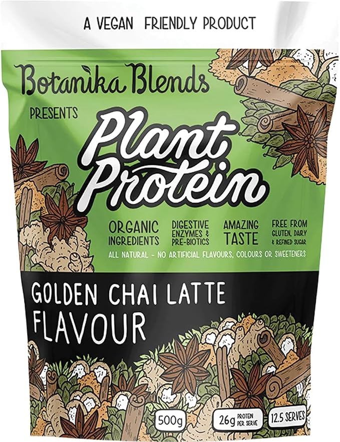 Botanika Blends Plant Protein 500grams / Golden Chai Latte