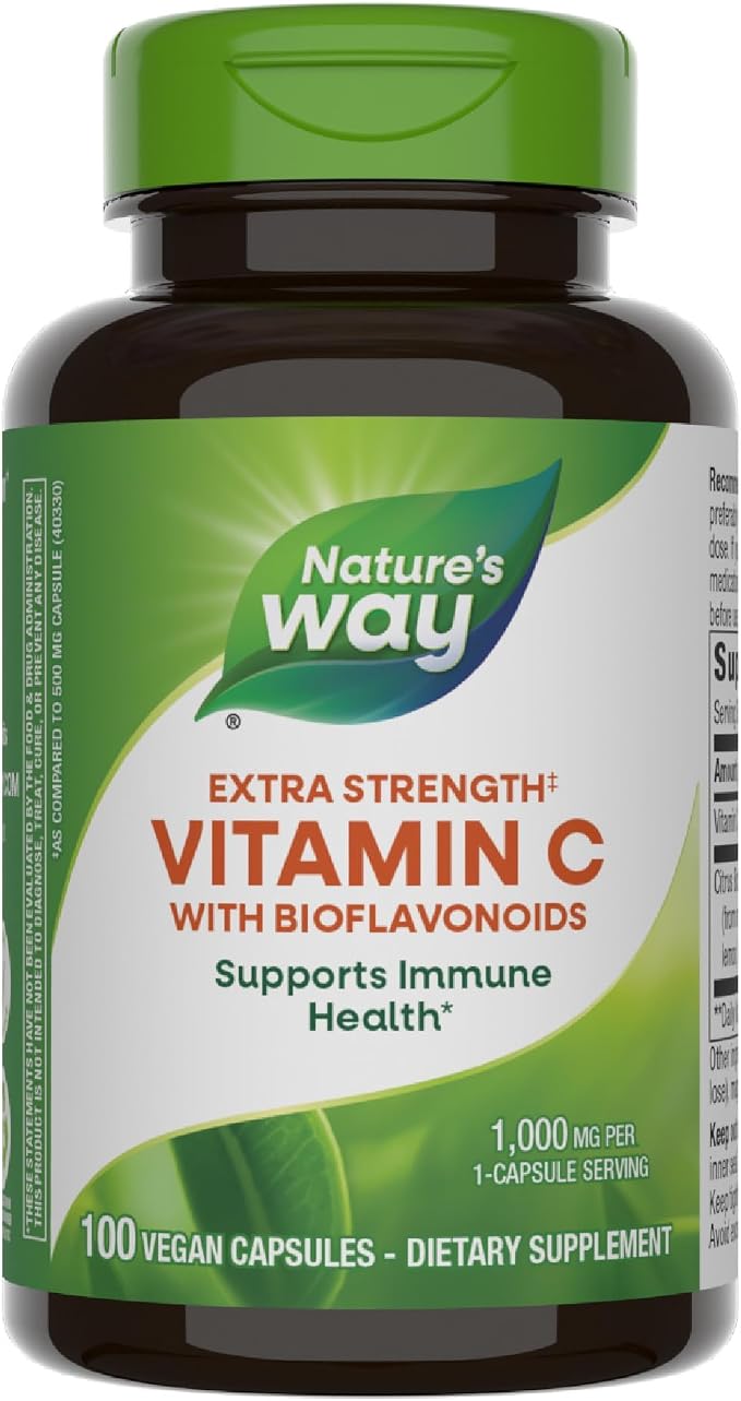 Nature's Way Vitamin C 1000 with Bioflavonoids 100
