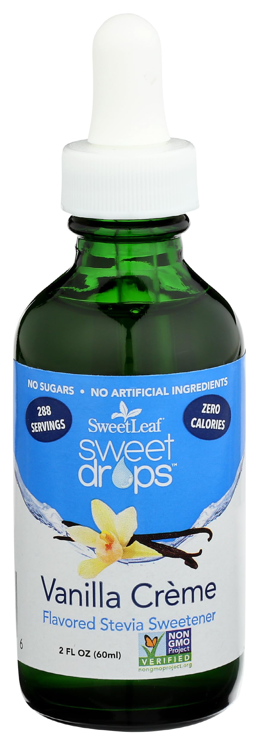 SweetLeaf Liquid Stevia Sweet Drops 60 ml / Vanilla Creme