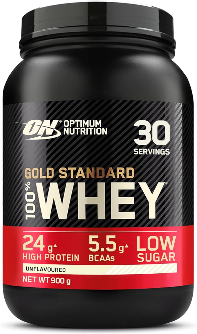 Optimum Nutrition Gold Standard 100% Whey 908g, Unflavoured