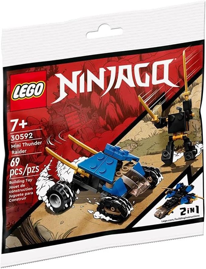 LEGO Ninjago Mini Thunder Raider Polybag Set 30592 (Bagged)