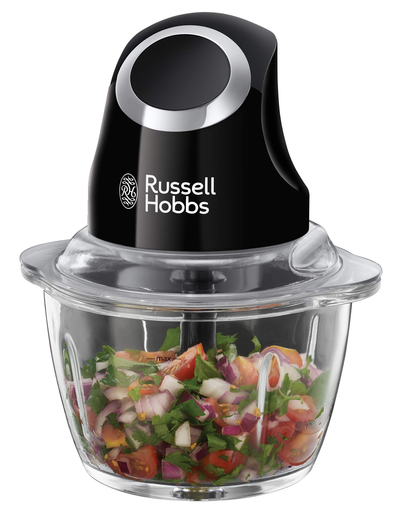 Russell Hobbs Black Desire Mini Chopper UK Plug