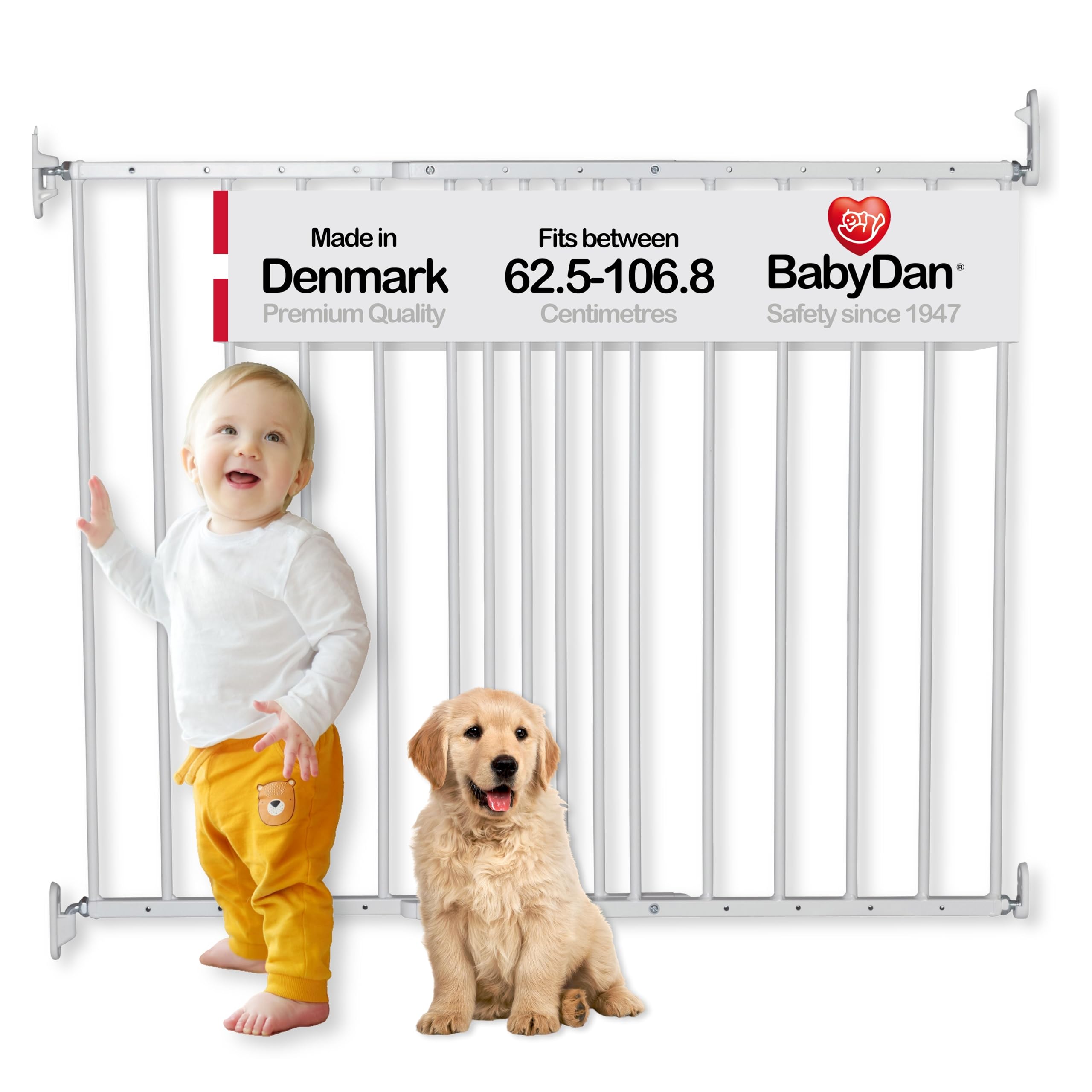 BabyDan Multidan Metal White