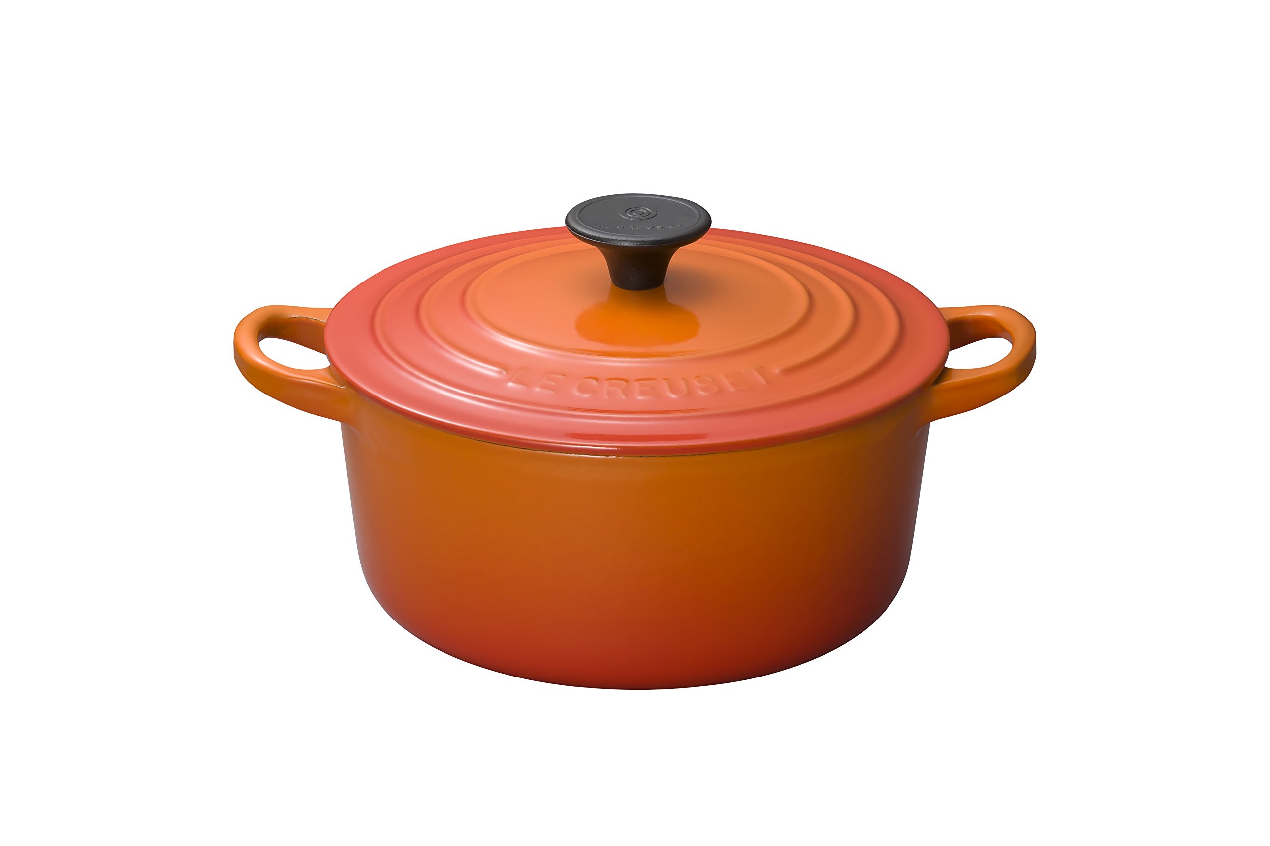 Le Creuset Signature Round Casserole Flamme Dorée 24cm/4.2L