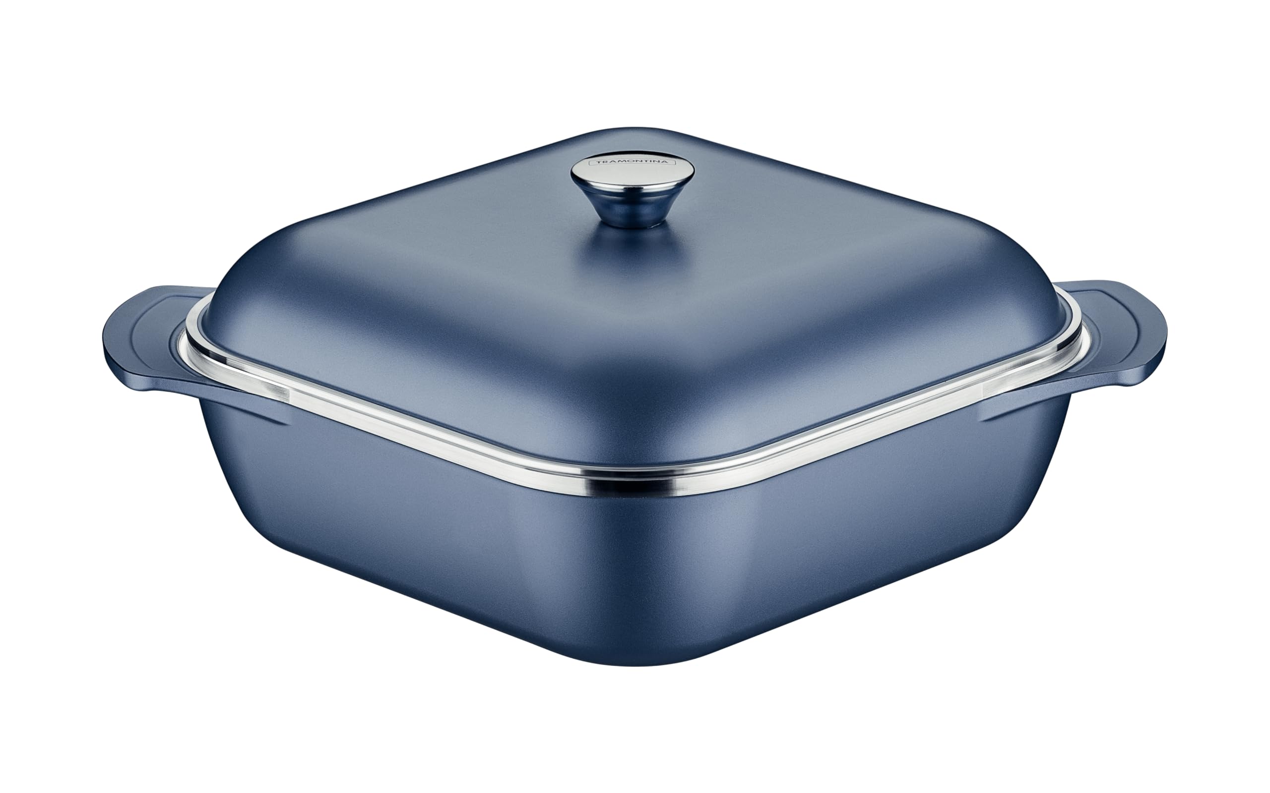 Tramontina Lyon Square Pot 28cm - 5.5L Blue