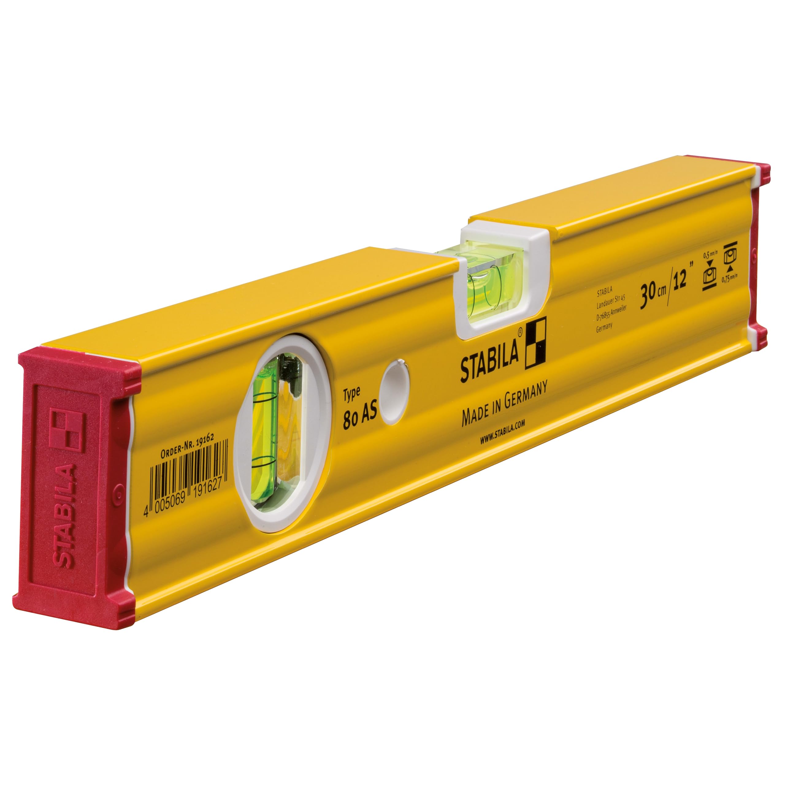 Stabila Type 80 As 30 cm Spirit Level Hardware/Electronic