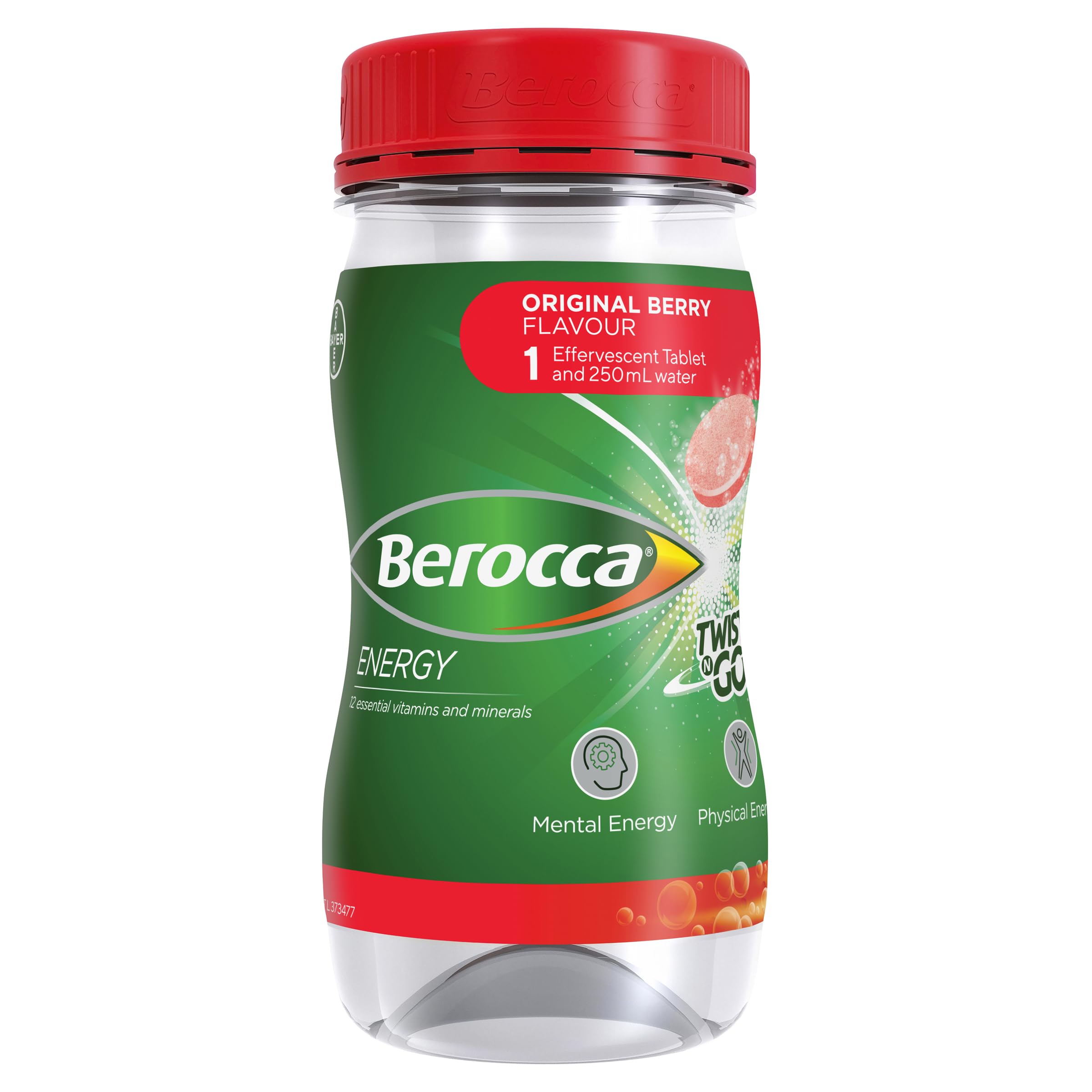 Berocca Twist & Go Drink Original 250mL