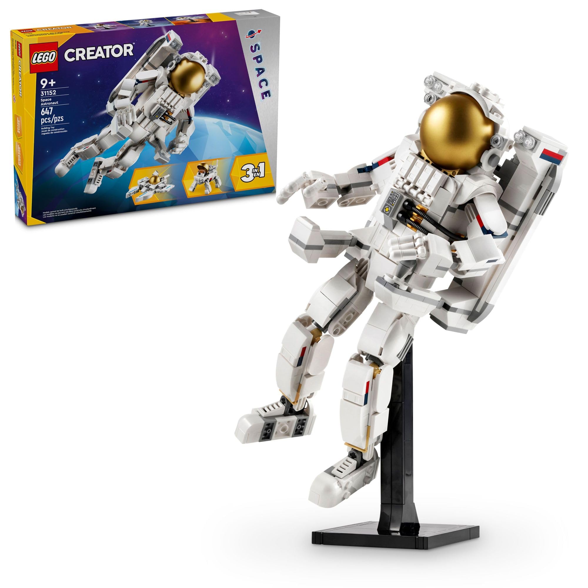 Creator 3 in 1 Space Astronaut 31152
